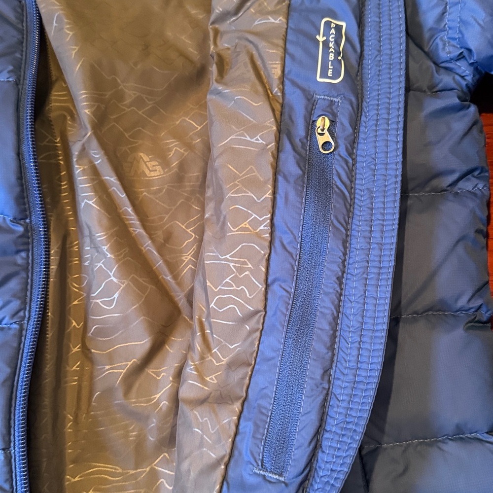 Ems Blue Puffer Jacket - image 5